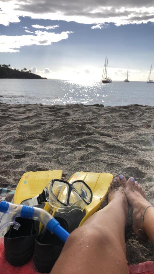Location Gite Bungalow A 70M De La Plage Bouillante Buitenkant foto